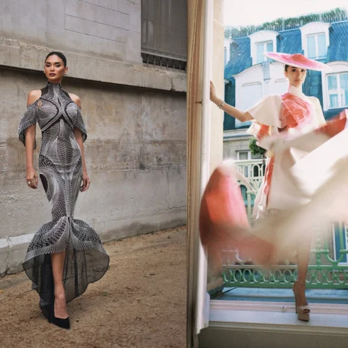 HEART EVANGELISTA, PIA JAUNCEY SHINE AT PARIS COUTURE